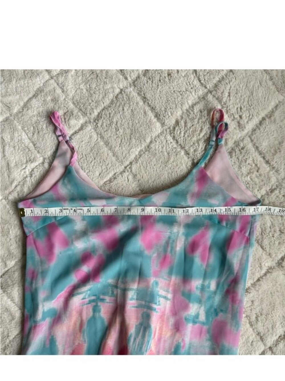 Lulu's | Flying Watercolors Fuchsia Print Maxi Dress | Size Extra Small - Picture 11 of 12